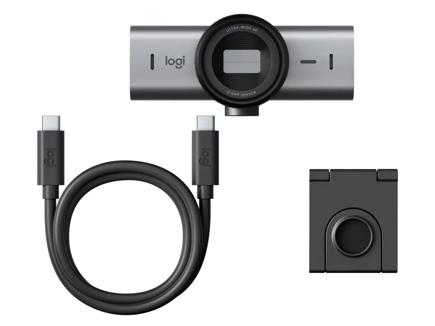 mx brio 705 for business webcam, USB-C kablo ve kamera kapağı seti