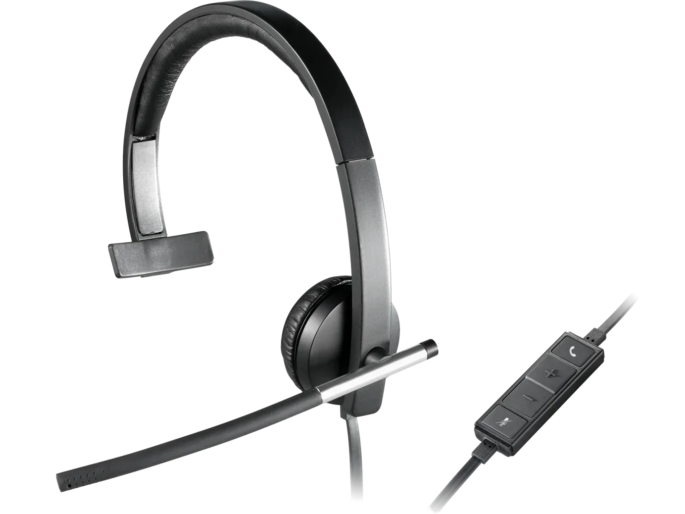 Logitech H650e Mono tek kulaklı mikrofonlu profesyonel çağrı merkezi kulaklığı
