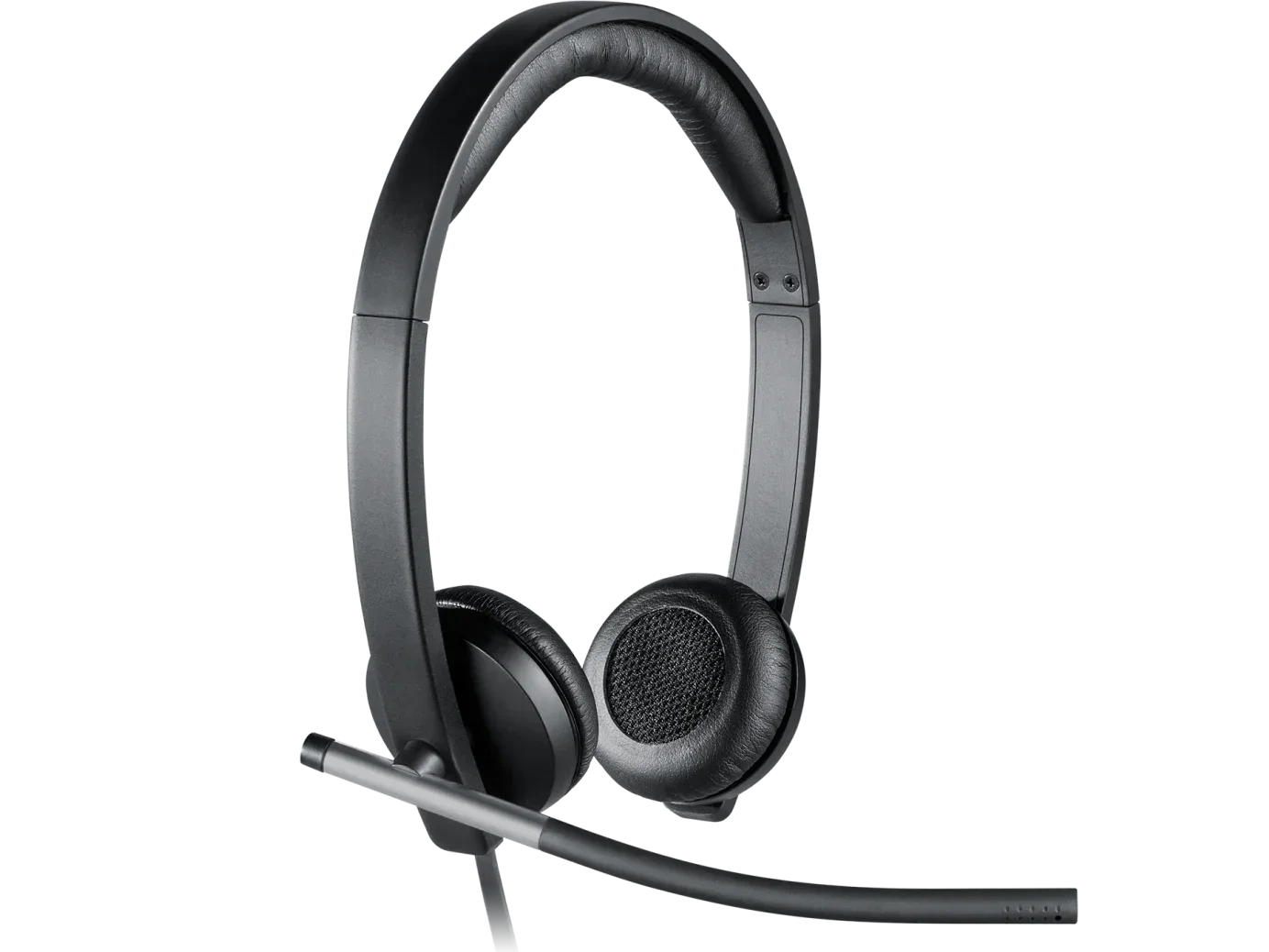Logitech H650e Stereo kablolu mikrofonlu kulaklık, mikrofonlu siyah headset