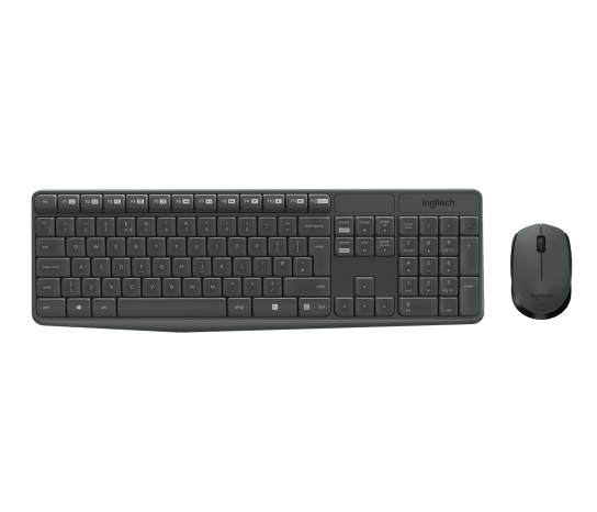 Logitech MK235 Kablosuz Klavye ve Mouse Seti – 920-007925